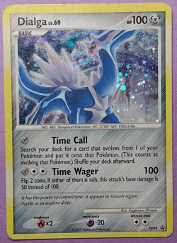 Dialga LV.69 DP49 Holo Rare Black Star Promo DP Promos Pokemon TCG 2009 - Image 1