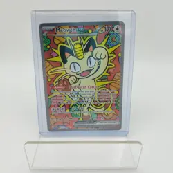 Meowth ex 121/088 ENGLISH Special Illustration Rare - Perfect Order SIR Pokemon - Image 3