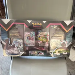 Pokemon Snorlax & Lapras VMAX Collection Collectors Edition Promo Sealed Box - Image 1