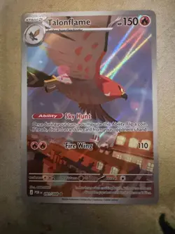 Talonflame 091/088 Full Art Pokemon Perfect Order: Me03 NM In Hand - Image 1