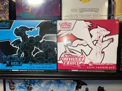 ✅✅ Pokemon Black Bolt and White Flare Pokemon Center ETB - Sealed NO RIPS ✅✅ - Image 1