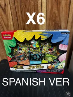 POKEMON Ascended Heroes First Partner Deluxe Pin Collection Case IN HAND ESP VR - Image 1