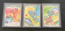 Pokemon TCG First Partner Illustration Collection Series 1 Kanto 037 038 039 - Image 1