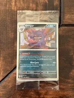 Pokemon TCG Gengar 050/088 EBGames Stamped Promo ENGLISH Sealed - Image 1