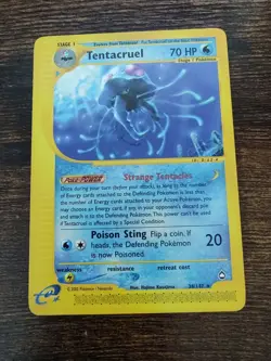 Pokemon Tentacruel 38/147 Non Holo Aquapolis Rare NM - Image 1
