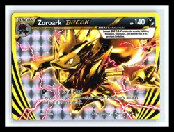 💥 Pokemon TCG Zoroark BREAK Rare Holo 92/162 BREAKthrough 140 HP - Image 1