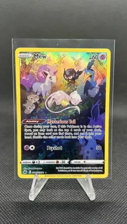 Pokemon Mew GG10/GG70 Crown Zenith: Galarian Gallery Ultra Rare NM - Image 1