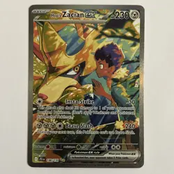 Hop's Zacian Ex 186/159 Pokemon Journey Together Special Illustration Rare NM! - Image 1