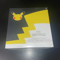 Pokemon Center Celebrations Elite Trainer Box Factory Sealed. w/ Protector - Image 1