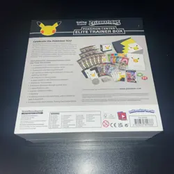 Pokemon Center Celebrations Elite Trainer Box Factory Sealed. w/ Protector - Image 3