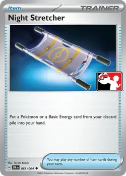 1x Night Stretcher (#061/064) NM Eng Pokemon - Prize Pack Series - Image 1