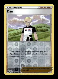 Pokemon Rebel Clash DAN 158/192 Reverse Holo - Image 1