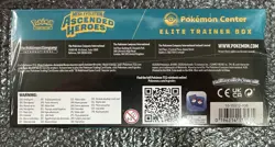 1X POKEMON CENTER ETB🔥MEGA ASCENDED HEROES 🩵💛 ELITE TRAINER BOX 🚚 IN HAND🤌 - Image 5