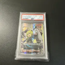 2017 POKEMON PREMIUM TRAINER XY COLLECTION PROMO #98B FULL ART/DELINQUENT PSA 8 - Image 1