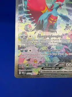 Pokemon SV04 Paradox Rift Roaring Moon ex 251/182 Special Illustration Rare NM - Image 5