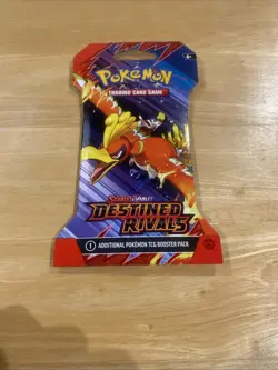 Pokemon TCG Destined Rivals Sleeved Booster Pack Factory Sealed New - Image 2