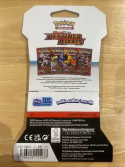 Pokemon TCG Destined Rivals Sleeved Booster Pack Factory Sealed New - Image 3