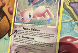 Mew - Secret Wonders - 15/132 - Holo - English - Pokemon **SWIRL & HOLO BLEED** - Image 3