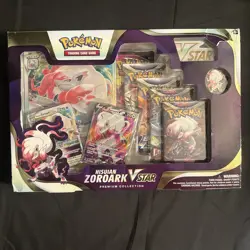 SET OF 3!!! Pokemon Lucario&Zoroark&Kleavor VSTAR Premium Collection - Image 4