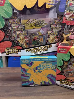 Pokemon Ascended Heroes Bundle ETB + Poster + Pin Collection 🔥 - Image 3