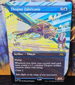 magic the gathering - Thopter Fabricator - Artifact - Vehicle - Rare - Flying - Image 1