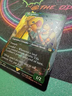 MTG Tifa Lockhart 567 Borderless Chocobo Track Foil Final Fantasy FIN - Image 2