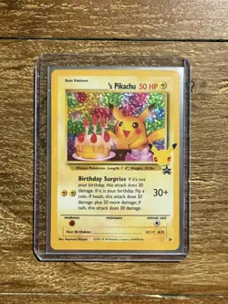 Pokemon TCG Birthday Pikachu – Celebrations 24/25 Holo (Classic Collection) - Image 1