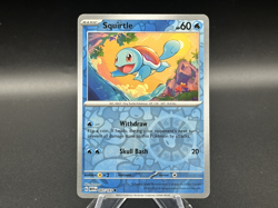 Squirtle - Reverse Holo - 7/165 Scarlet & Violet 151 - Pokemon TCG - 2023 - Image 1