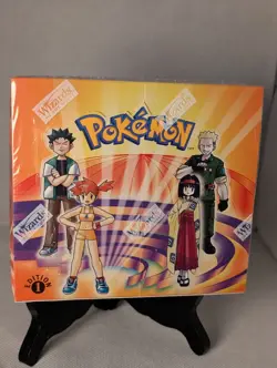 POKEMON GYM HEROES 1ST EDITION BOOSTER BOX / FACTORY SEALED / WOTC / YEAR 2000 - Image 1