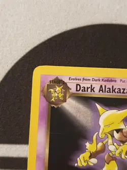 Pokemon Karte Dunkles Simsala 18/82 Team Rocket Set Pokemon Dark Alakazam TCG - Image 4