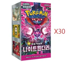 Pokemon TCG: Scarlet & Violet Night SV6a Booster Korean Booster Box (30 BOX) - Image 1
