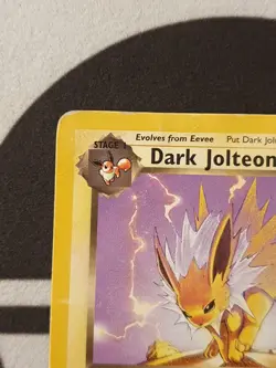 Pokemon Karte Dunkles Blitza 38/82 Team Rocket Set Pokemon Dark Jolteon - Image 4