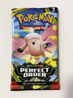 (HEAVY)🔥 22.55g Pokemon TCG Perfect Order Booster Pack Factory Sealed✅ - Image 2