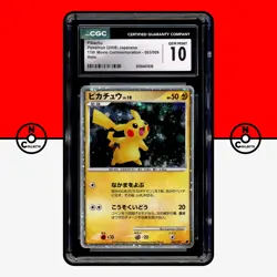 Pokemon CGC 10 Pikachu Holo 003/009 11th Movie Commemoration Promo PSA Japanese - Image 1