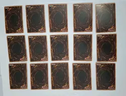 Vintage 1996 Yu-Gi-Oh! 15 Cards Lot- MFC 1st Ed Old Vindictive, Kaiser Colosseum - Image 2