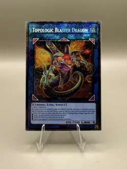 Yugioh Topologic Blaster Dragon BPRO-EN046 Starlight Rare 1st Edition NM - Image 1