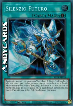 SILENZIO FUTURO (Future Silence) • Segreta • LEDE IT054 • 1Ed • Yugioh ANDYCARDS - Image 1