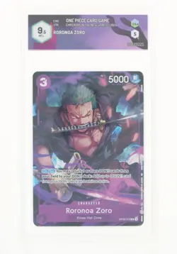 One Piece Card Game - Roronoa Zoro - OP09-076 - GRAAD 9.5 ENG 2024 - Image 1