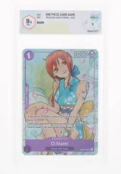 One Piece Card Game -Nami - OP05-062 - GRAAD 9.5 ENG 2025 - Image 1
