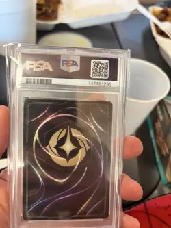 Ravensburger Disney Lorcana Mickey Mouse Iconic Fabled Holo Ruby PSA 10 242/204 - Image 2