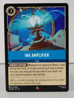 Ink Amplifier - Rare - Whispers in the Well - Lorcana - #167 -E - Image 1
