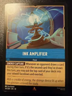 Ink Amplifier 167/204 Rare Whispers In The Well Disney Lorcana TCG - Image 1