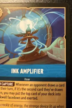 Ink Amplifier 167/204 Rare Whispers In The Well Disney Lorcana TCG - Image 3