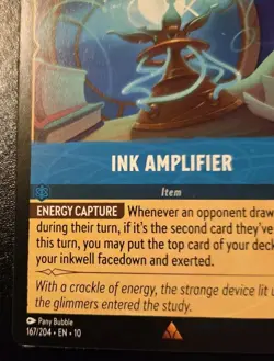 Ink Amplifier 167/204 Rare Whispers In The Well Disney Lorcana TCG - Image 4