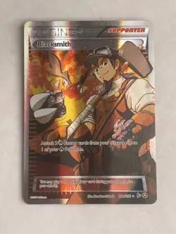 Blacksmith Full Art Alternate Art Holo LP Pokemon Card - Image 1