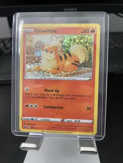 Growlithe 4/15 McDonald’s Promo 2022 Holo Pokemon Card LP - Image 3
