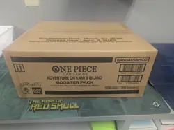 ONE PIECE CARD GAME ADVENTURE ON KAMI'S ISLAND BOOSTER CASE OP15 ENGLISH IN HAND - Image 1