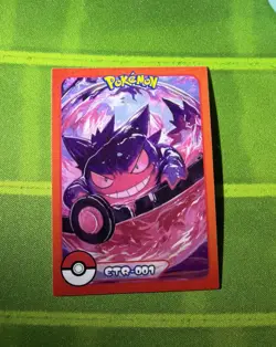 Pokemon Gengar Pokeball Polaroid Art Card Non Tcg - Image 1