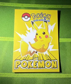 Pokemon Gengar Pokeball Polaroid Art Card Non Tcg - Image 2