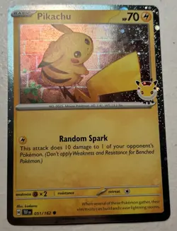 Pikachu (Pokemon Day 2026) 051/162 Miscellaneous Cards & Products Holo - Image 1